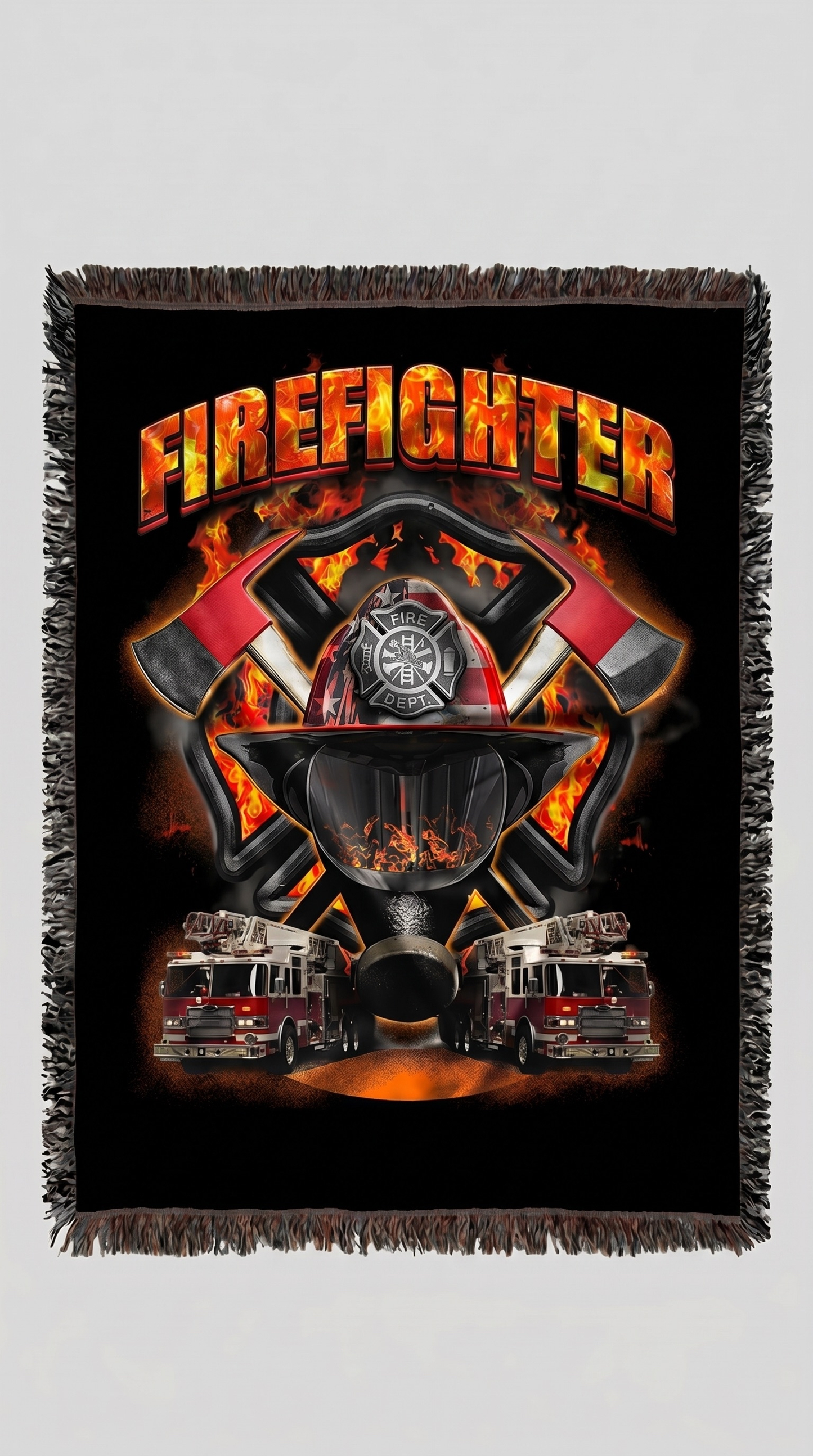 BlazeLamps™ Firefighter Rugs