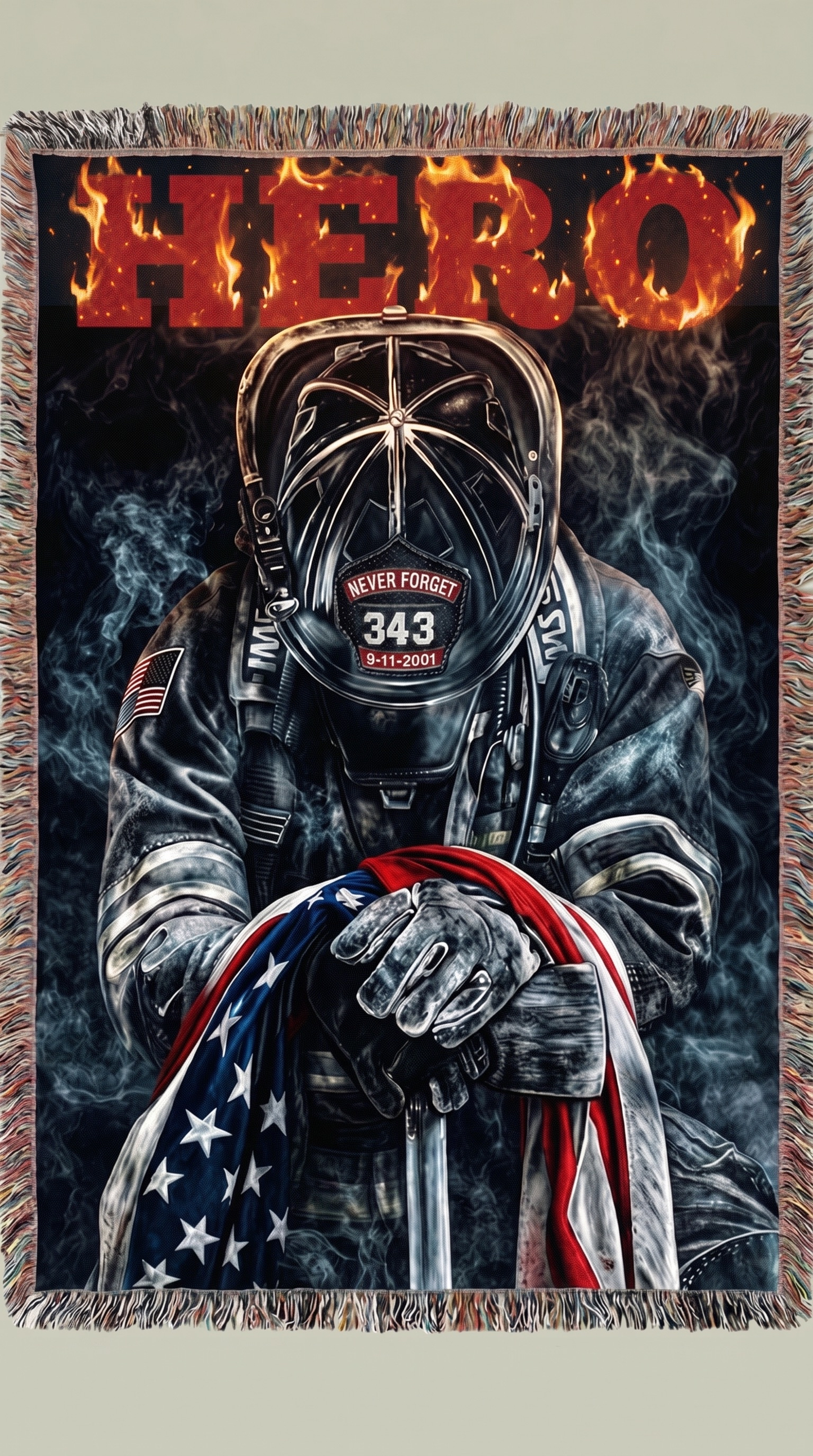 BlazeLamps™ Firefighter Rugs